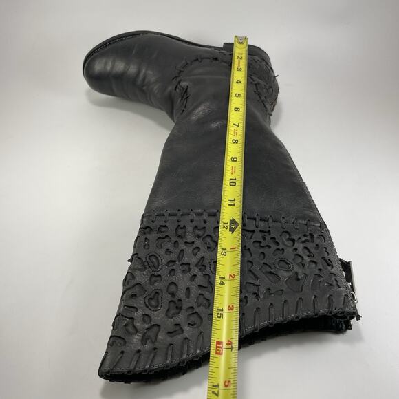 Corral Charlie Riding Boot Womens Size 8 M Indie Spirit Black Western Cowgirl - Picture 5 of 10